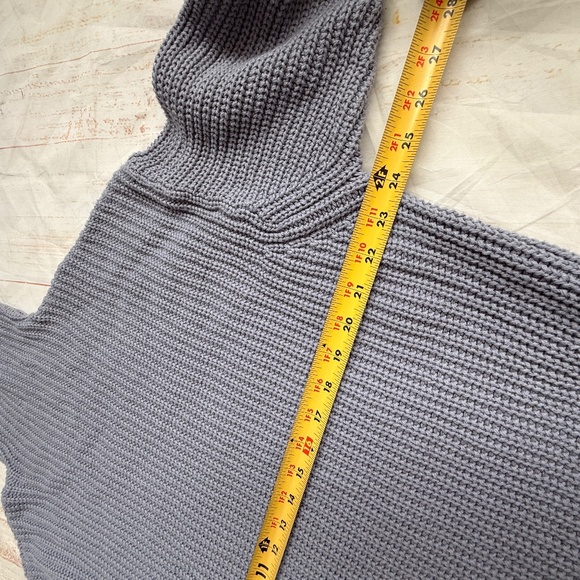 American Eagle | Oversized Fit High Neck Sweater | Size XS/S | Gra - Picture 6 of 8